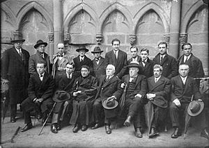 Archivo:Membros do Seminario de Estudos Galegos en 1928