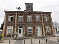 Monceau-lès-Leups (Aisne) mairie - école