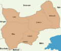Muş location districts