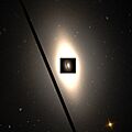 NGC 4435 with nucleus Hubble
