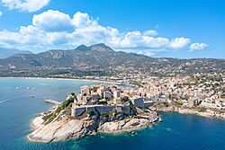 Northwest side of the Citadel of Calvi, Corsica, France (52723823056).jpg