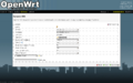 OpenWRT 8.09.1 LuCI screenshot