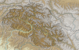 Chogolisa ubicada en Gilgit-Baltistán