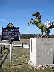 Archivo:Pat Garrett Historic Marker Cusseta Alabama
