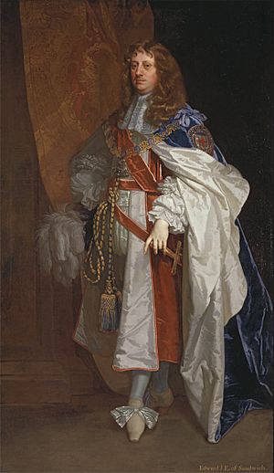 Archivo:Peter Lely - Edward Montagu, 1st Earl of Sandwich - Google Art Project