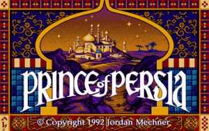 Archivo:Prince of Persia 1 - Macintosh - Starting screen