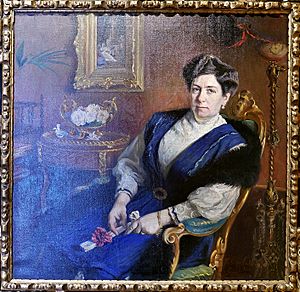 Archivo:Retrato de Rosario Jiménez, esposa del pintor (Ricardo López Cabrera)