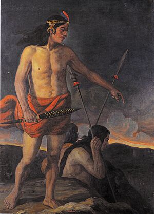 Rumiñahui, por José Yépez A. (1925).jpg