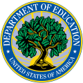 Seal of the United States Department of Education