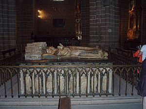 Archivo:Sepulcro de Carlos III de Navarra. Catedral de Pamplona