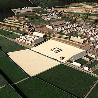 Simulación de lo que probablemente fue el Cusco en época incaica.jpg