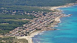 Vista de Son Serra de Marina