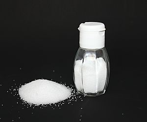 Archivo:Table salt with salt shaker V1