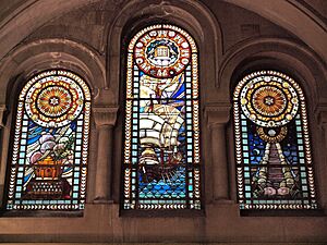 Archivo:Templo Libertad Vitrales