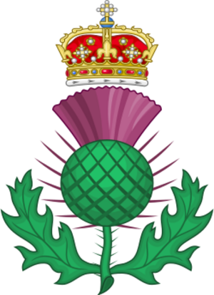 Archivo:Thistle Royal Badge of Scotland