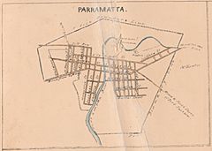 Town of Parramatta 1840s.jpg