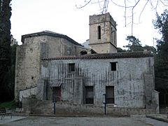 090 Mas i església de Santa Maria de Vallvidrera