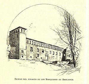 Archivo:1889, España, sus monumentos y sus artes, su naturaleza e historia, Soria, Ruinas del palacio de los Marqueses de Berlanga, Isidro Gil