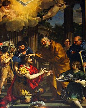 Archivo:Ananias restoring the sight of st paul (34663925)