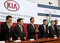 Anuncio de inversión de la Planta de Ensamble de Vehículos Kia Motors. - 14871405557