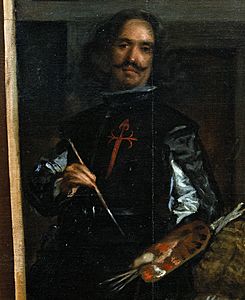 Autorretrato de Velázquez en las Meninas