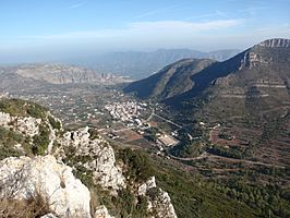 Vista de la localidad