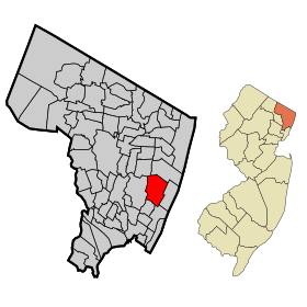 Bergen County New Jersey Incorporated and Unincorporated areas Englewood Highlighted.svg