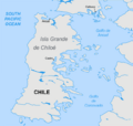 CIA Map of Chiloe Island