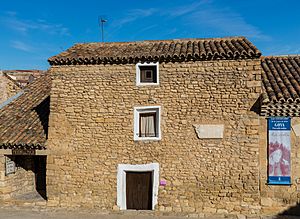 Archivo:Casa natal de Francisco Goya, Fuendetodos, Zaragoza, España, 2015-01-08, DD 06