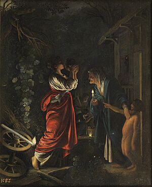 Archivo:Ceres en casa de Hécuba (Elsheimer)
