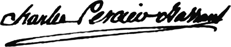 Charles Percier Bassant signature