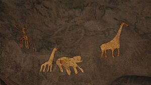Archivo:Dhaymoole Rock art in Somaliland