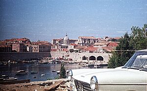 Archivo:Dubrovnik 1965, Kikötő. Fortepan 74331