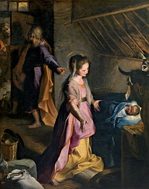 Archivo:Federico Barocci, Nativity (Prado)