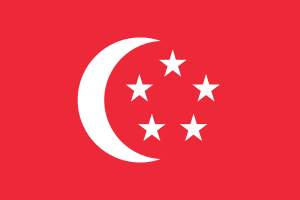 Archivo:Flag of the President of Singapore