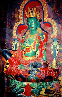 Green Tara, Kumbum, Gyantse, Tibet, 1993.jpg
