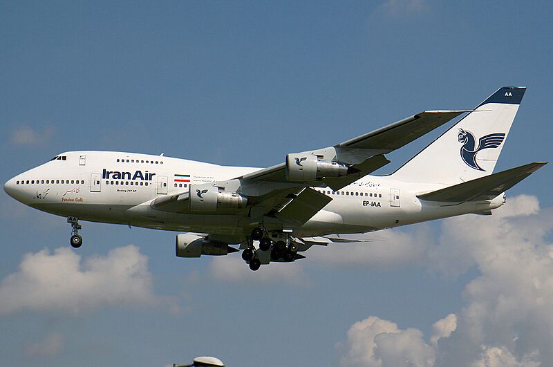 Iran Air Boeing 747SP Wedelstaedt