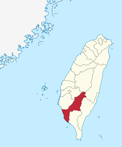 Kaohsiung City in Taiwan.svg