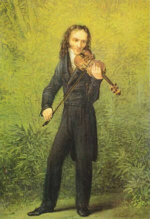 Archivo:Kersting - Der Geiger Nicolo Paganini