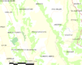 Map commune FR insee code 64517