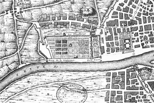 Archivo:Map of Tuileries and Louvre, as in c. 1589