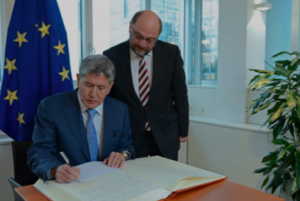 Archivo:Martin Schulz and Central Asia