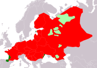 Distribución del visón europeo