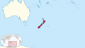 New Zealand in its region