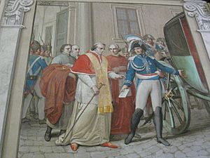 Archivo:Pie VII Arrestation par le Général Radet