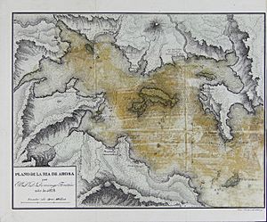 Archivo:Plano de la Ría de Arosa por Domingo Fontán año de 1828