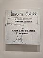 Portada del Libro de Cocina de Elvira Arias de Apraiz