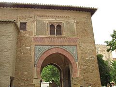 Puerta del Vino, Alhambra, 19 July 2016