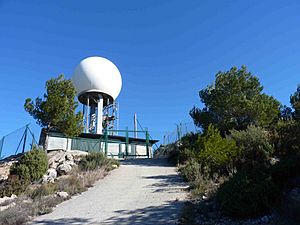 Archivo:Radar del Puig d'Agulles