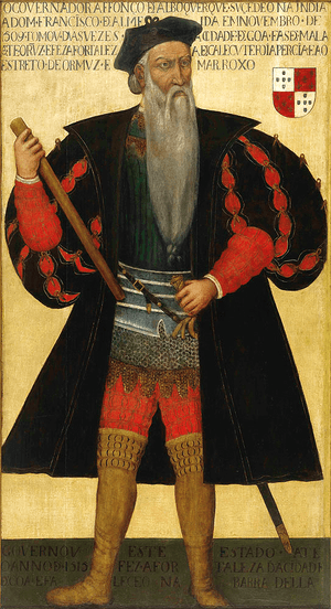 Archivo:Retrato de Afonso de Albuquerque (após 1545) - Autor desconhecido